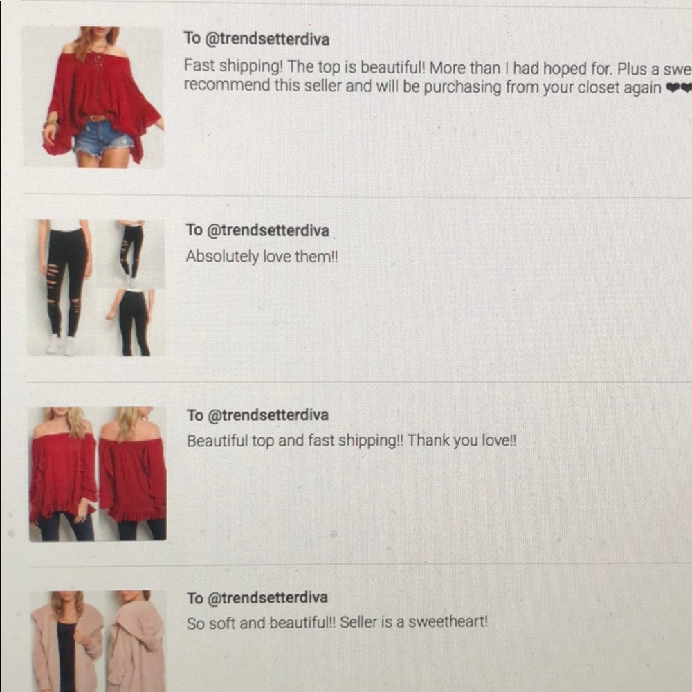 1 left! RED WINE OFF SHOULDER KNIT TUNIC TOP - Picture 5 of 8